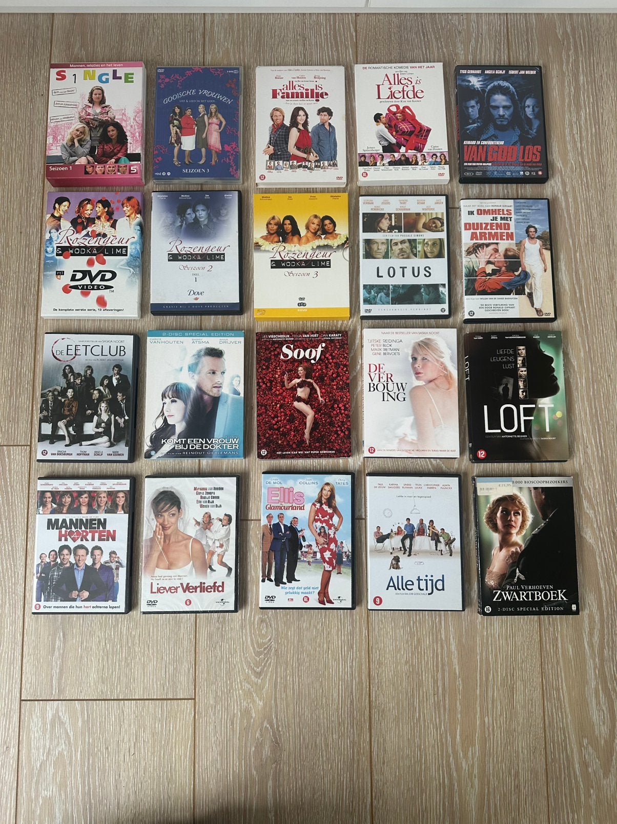 Grote collectie diverse DVD's - Films en series, Gebruikt, Alle leeftijden, Nederlands, Ophalen of Verzenden
