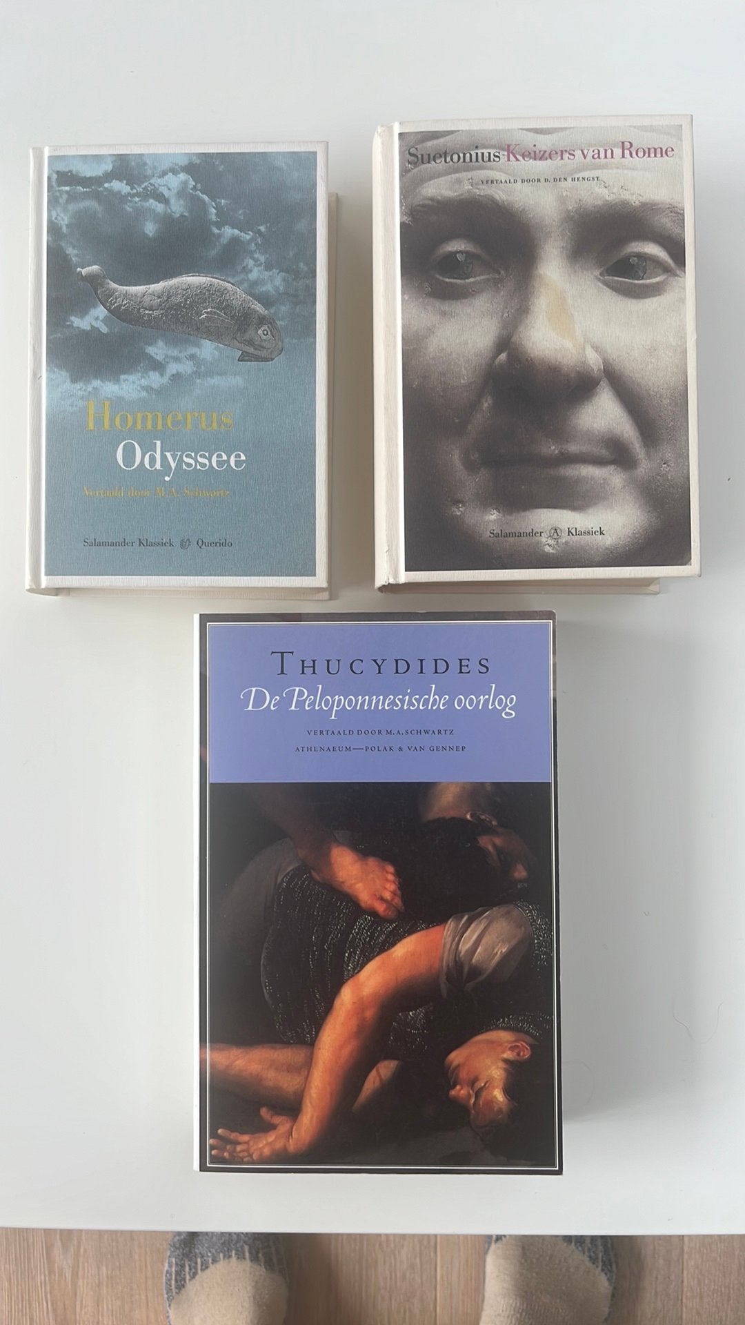 Klassieke literatuur: Homerus, Suetonius, Thucydides, Boeken, Ophalen of Verzenden, Zo goed als nieuw, Thucydides