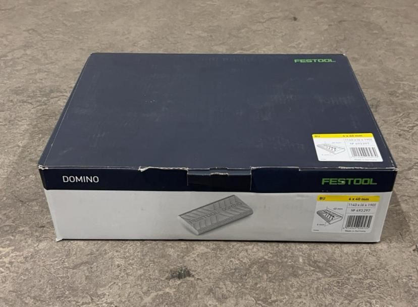 Festool 1140x domino deuvels 6 x 40 mm 493297, Ophalen of Verzenden, Nieuw, Elektrisch, Bovenfrees
