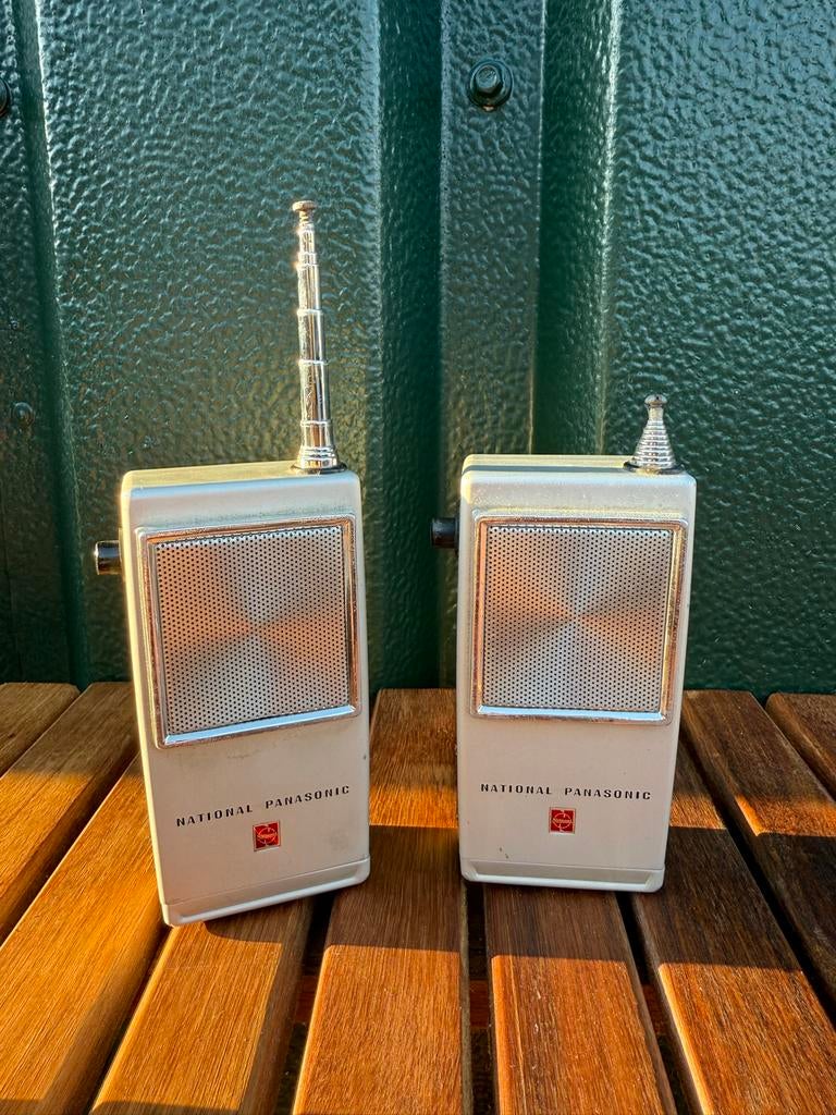 National Panasonic RJ-38 Transceiver Set, Ophalen, Gebruikt, Minder dan 2 km, Portofoon of Walkie-talkie