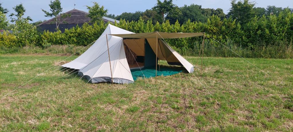 DeWaard Albatros tent kookkast fornuis tafel windscherm Etc, Caravans en Kamperen, Ophalen