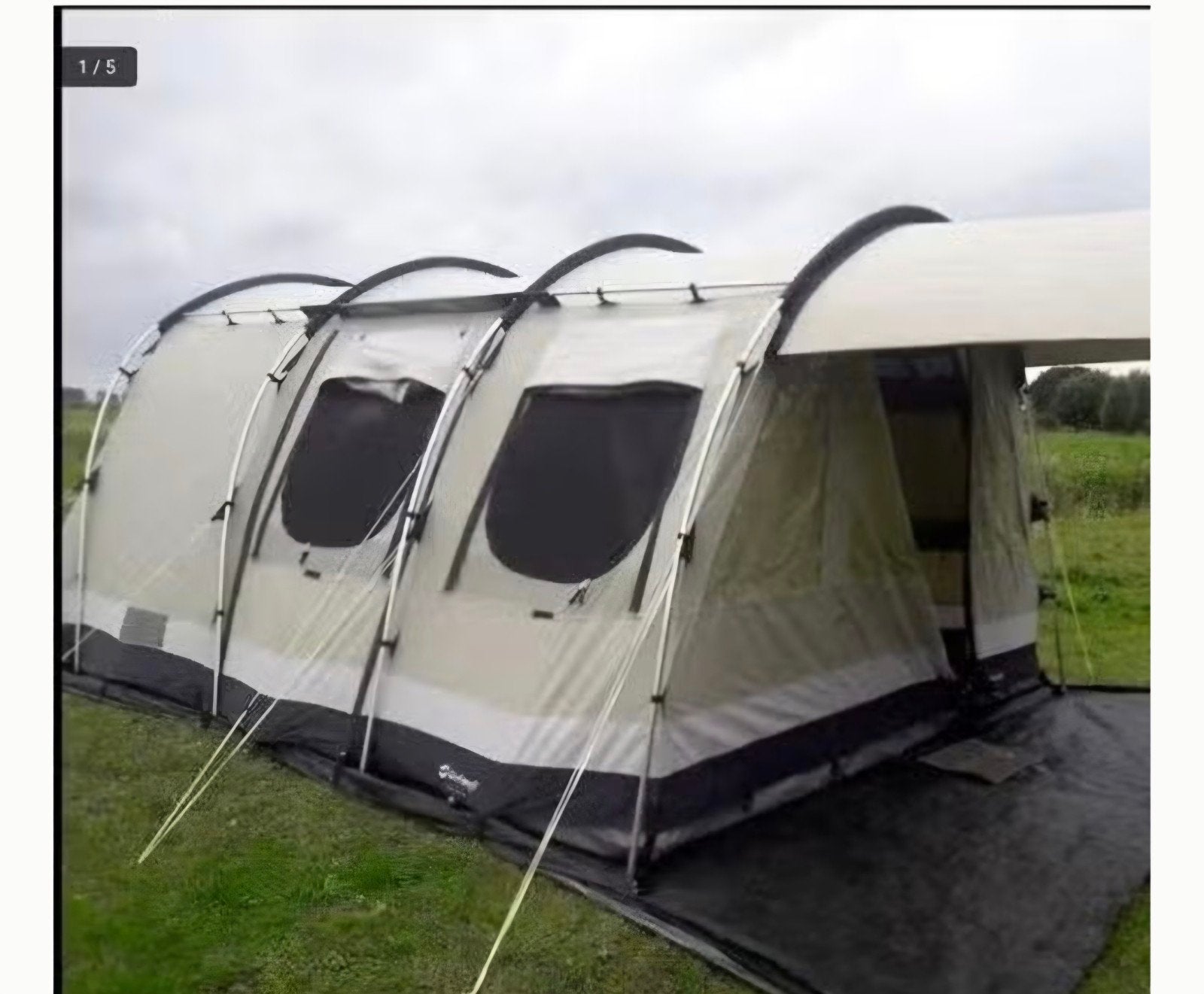Outwell Bear Lake 4 Tent - Ruime Gezinscampertent, Ophalen
