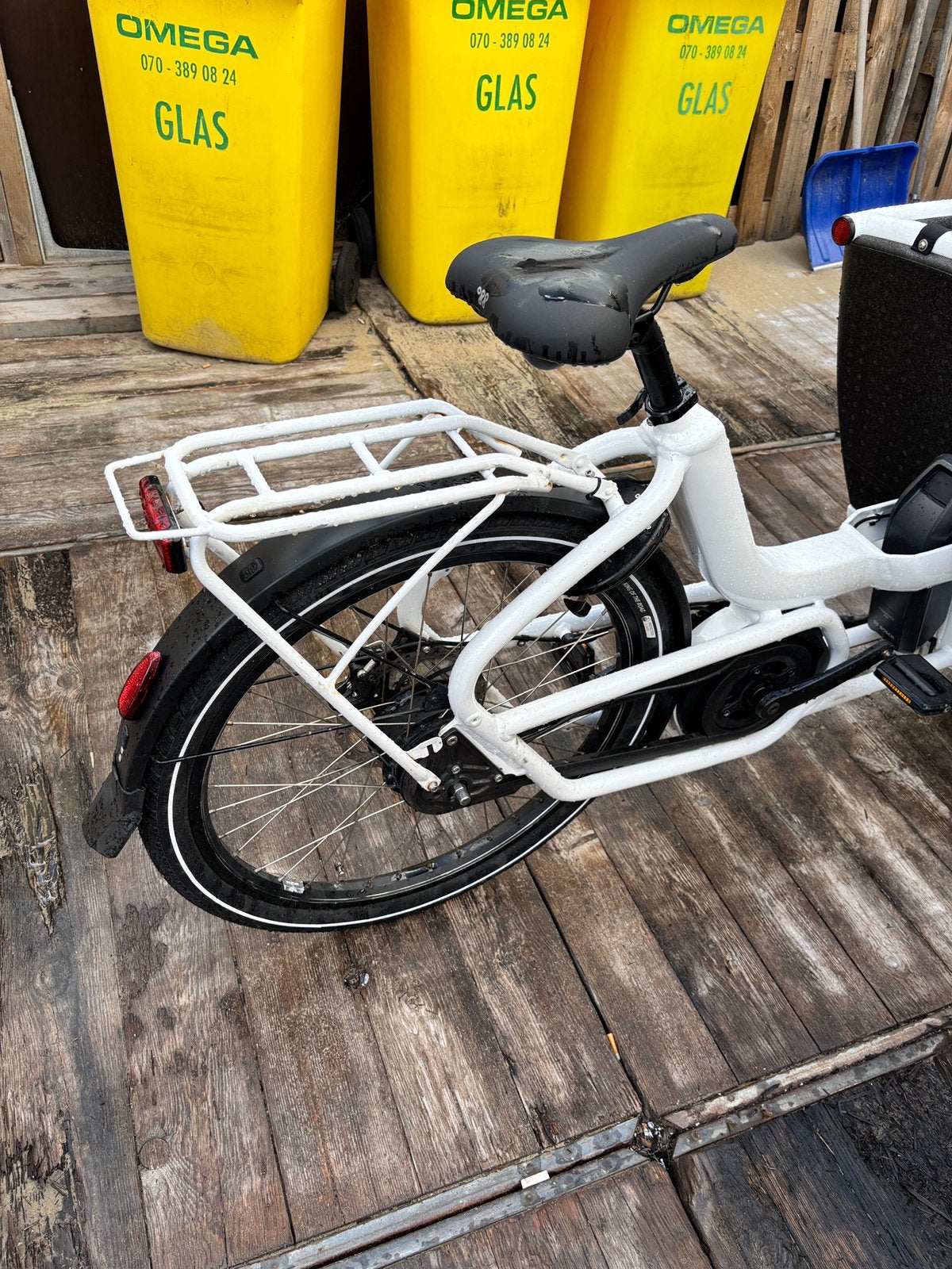 Urban arrow bagage drager wit, Fietsen en Brommers, Ophalen of Verzenden, Gebruikt