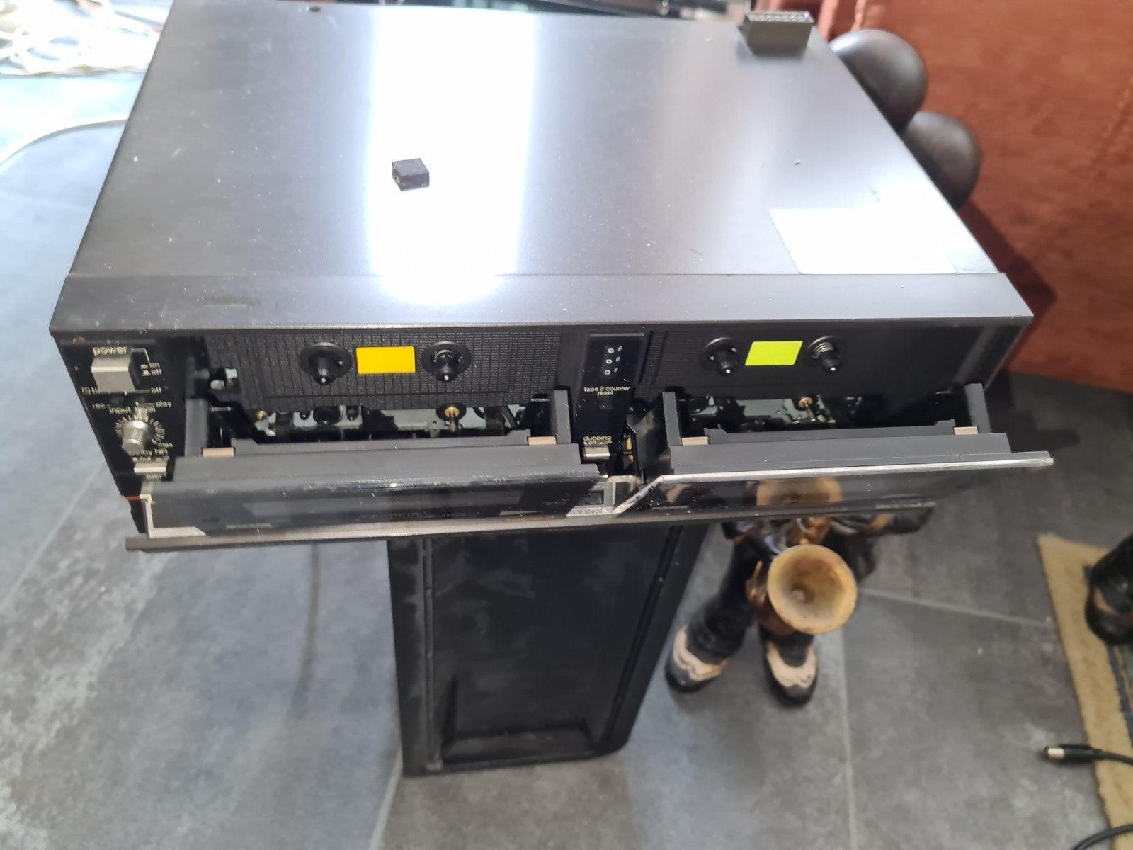 Dubbel cassettedeck techniks, Ophalen of Verzenden, Dubbel, Overige merken, Tiptoetsen