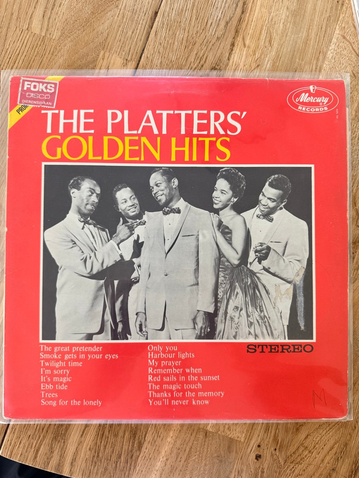 The Platters'  Golden Hits, LP, Gebruikt, Pop, Originele persing