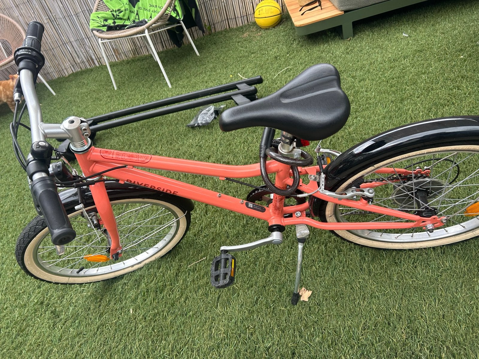 Riverside kinderfiets 20 inch - Zo goed als nieuw, Ophalen, Zo goed als nieuw, Velgrem, 20 inch of meer