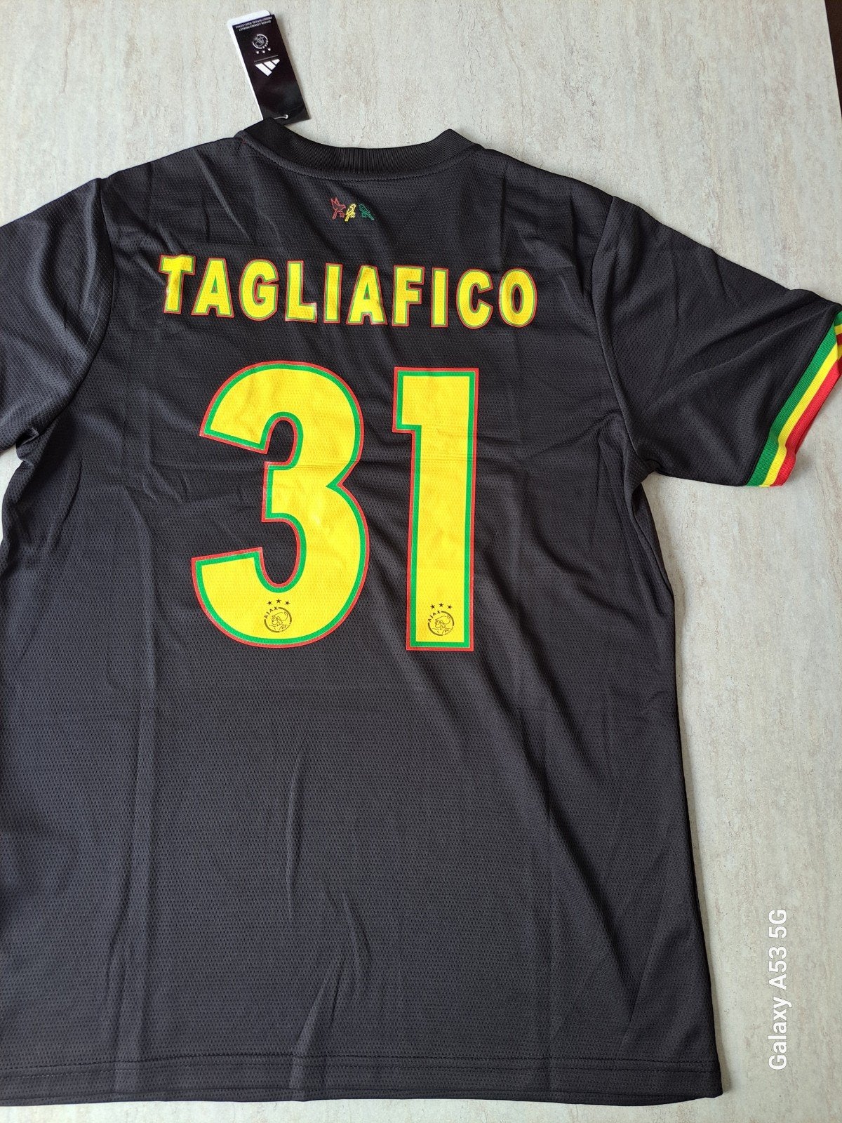Retro Ajax uitshirt 2021/22 - Tagliafico #31 - Maat XL, Zwart, Nieuw, Overige maten, Ophalen of Verzenden