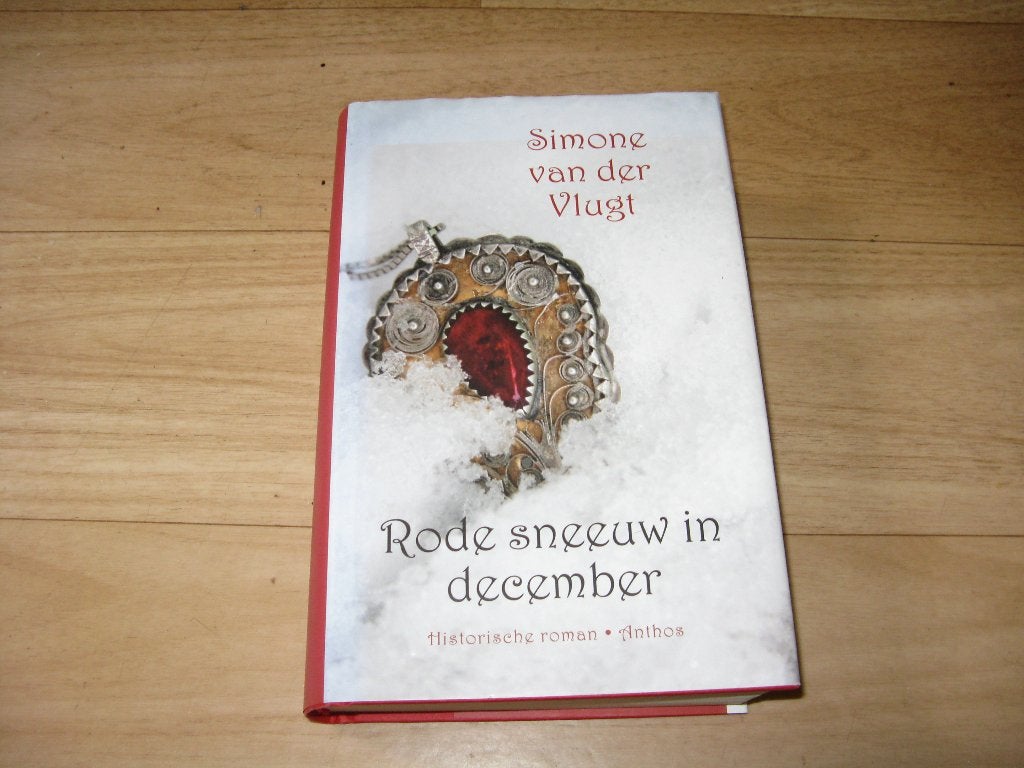 Simone van der Vlugt - Rode sneeuw in december, Boeken, Ophalen of Verzenden, Zo goed als nieuw