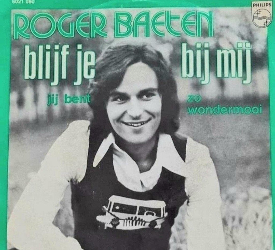 ROGER BAETEN  - BLIJF JE BIJ MIJ, Ophalen of Verzenden, Gebruikt, Nederlandstalig