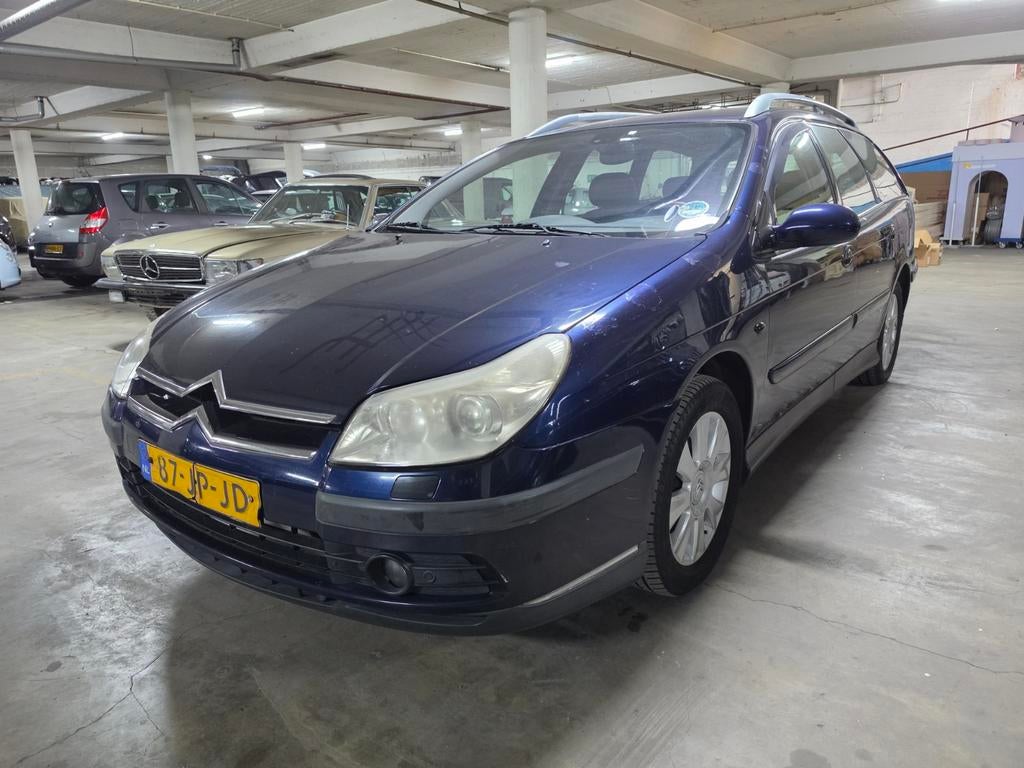 Citroën C5 2.0 16V - Station - Airco - Automaat - Leer, 1349 kg, 136 pk, Zwart, 4 cilinders
