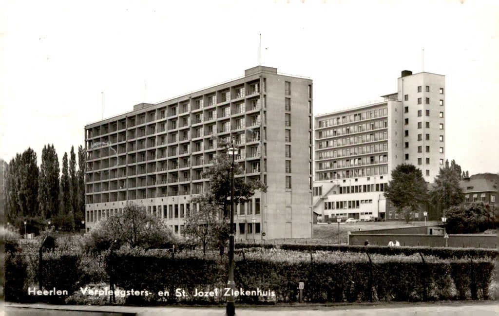 Heerlen Verpleegsters- en St. Jozef Ziekenhuis # 765, Verzenden, 1940 tot 1960, Gelopen, Limburg
