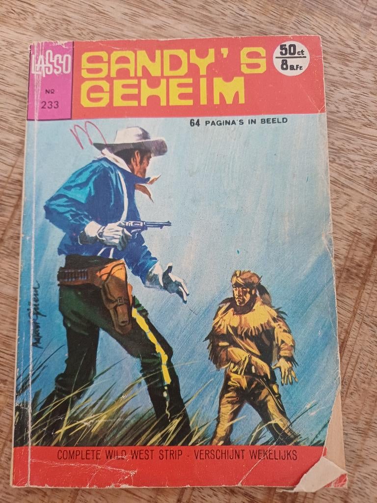 lasso, Boeken, Stripboeken, Gelezen, Eén stripboek, Ophalen of Verzenden