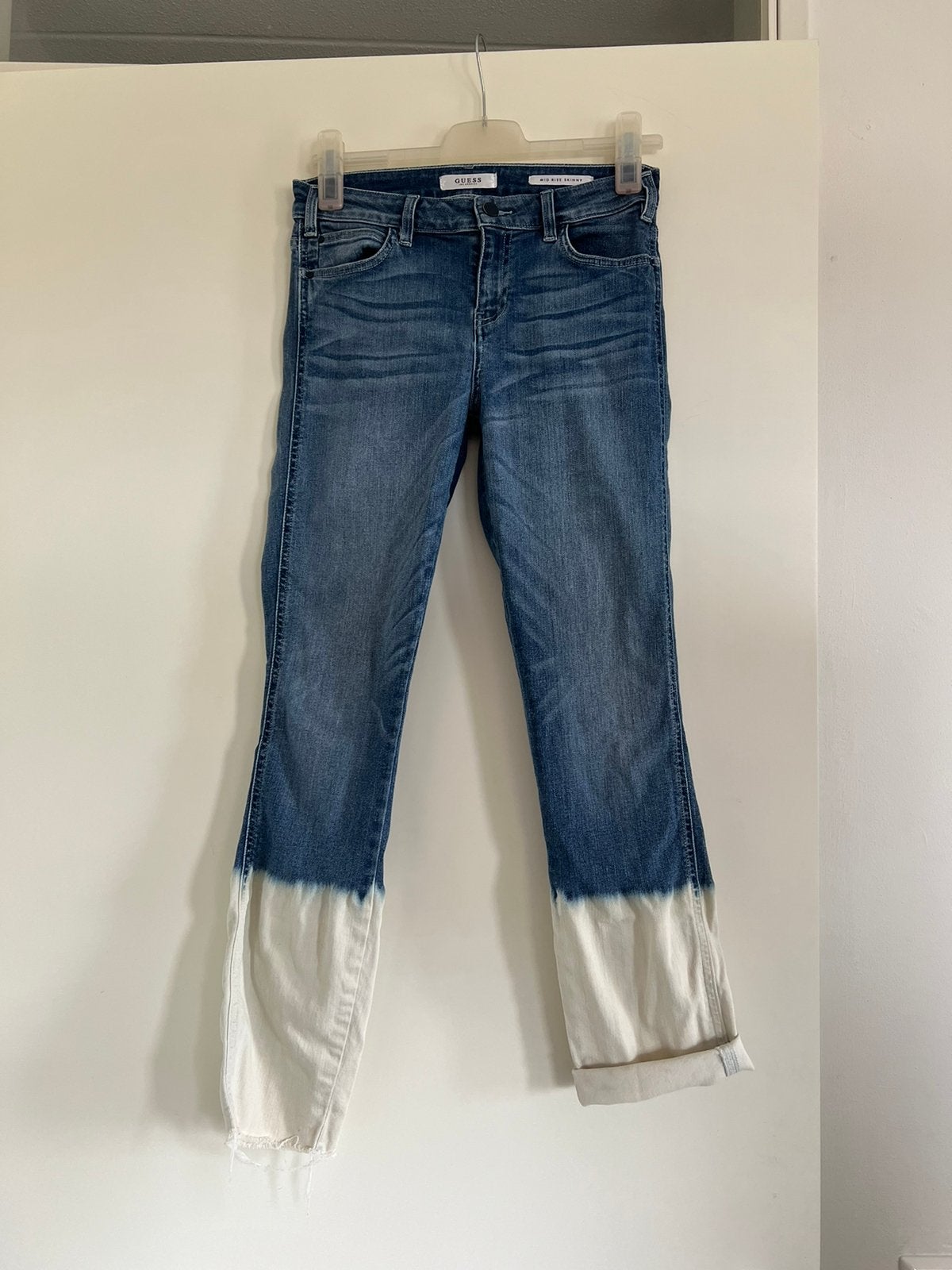Guess Jeans, Kleding | Dames, Ophalen of Verzenden, Zo goed als nieuw, Blauw, W27 (confectie 34) of kleiner