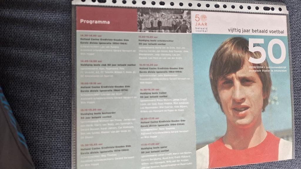 ARTIKELEN UIT BLADEN ...JOHAN CRUIJFF, Tickets en Kaartjes, Eén persoon, Augustus