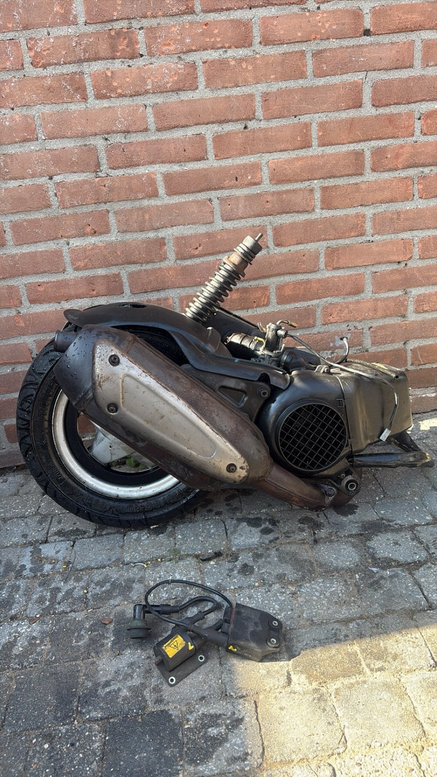Piaggio skr 125 blok, Ophalen, Zo goed als nieuw