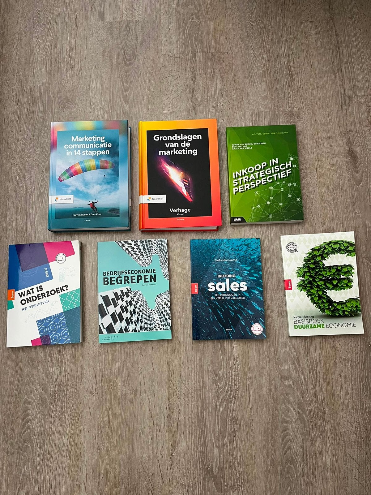 Studieboeken Commerciële economie, Boeken, Schoolboeken, Ophalen of Verzenden, Zo goed als nieuw, Overige niveaus, Economie