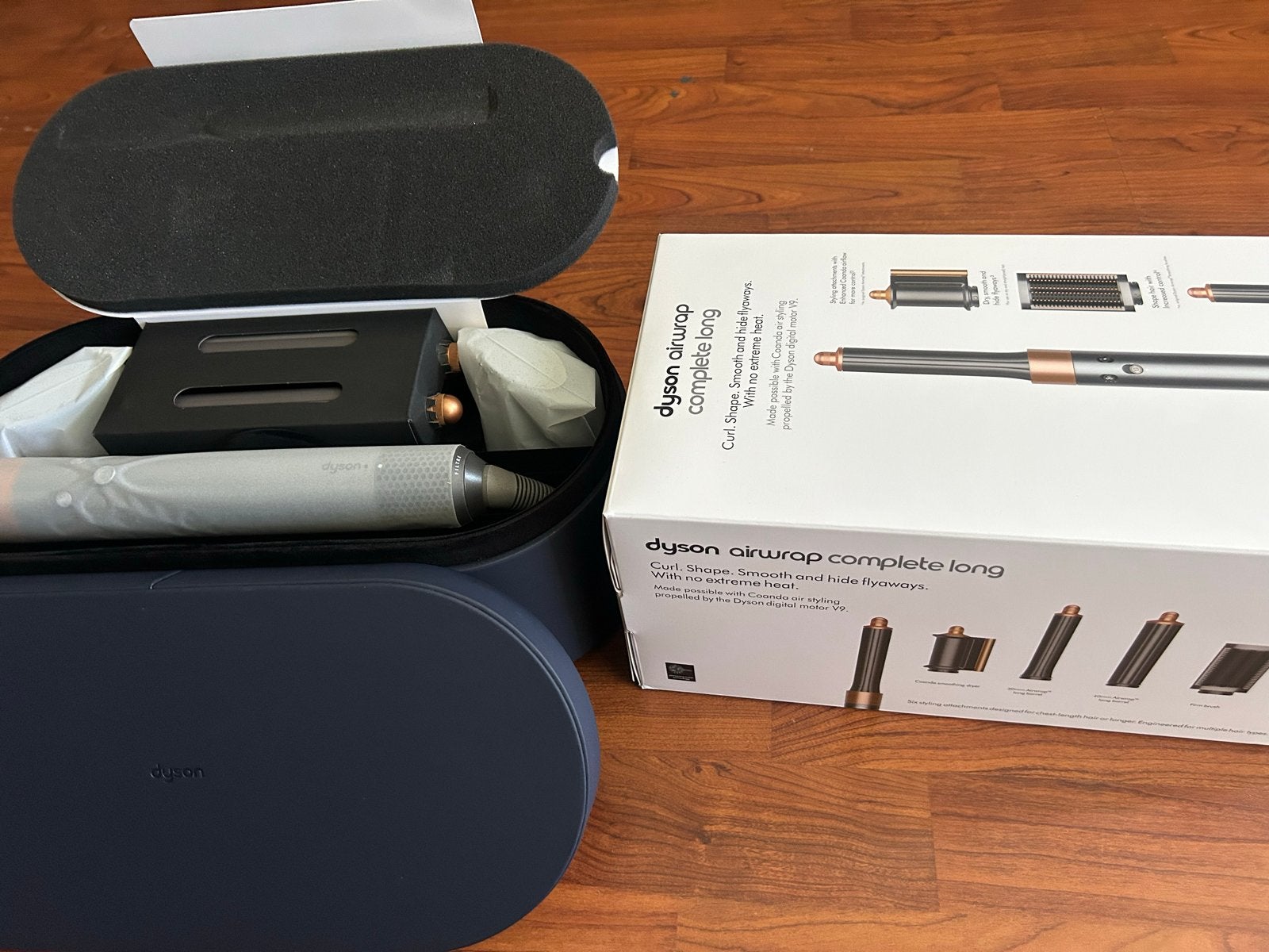 Dyson Airwrap Complete Long - Zo goed als nieuw, Ophalen of Verzenden, Zo goed als nieuw, Haarverzorging