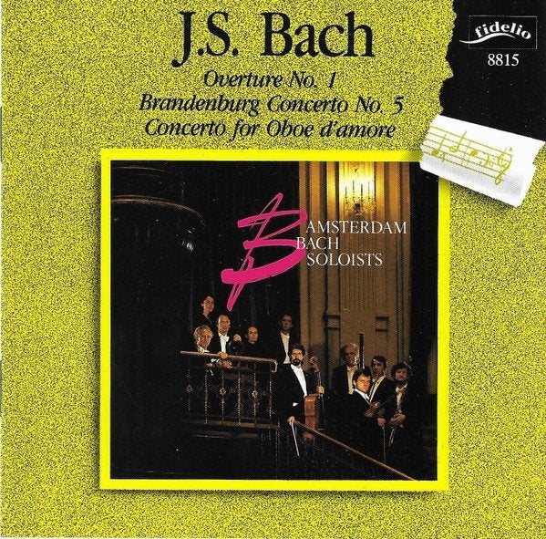 Bach Amsterdam Bach Solists Overture, Concertos CD, Gebruikt, Overige typen, Ophalen of Verzenden, Barok