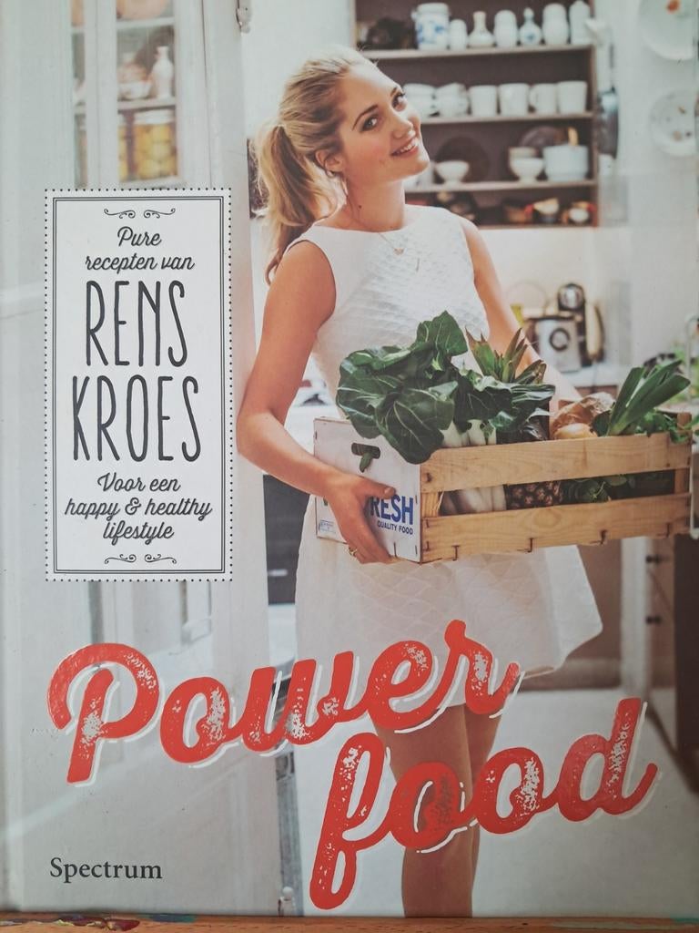 Power Food - Pure recepten van Rens Kroes, Boeken, Kookboeken, Gezond koken, Ophalen of Verzenden, Zo goed als nieuw, Rens Kroes