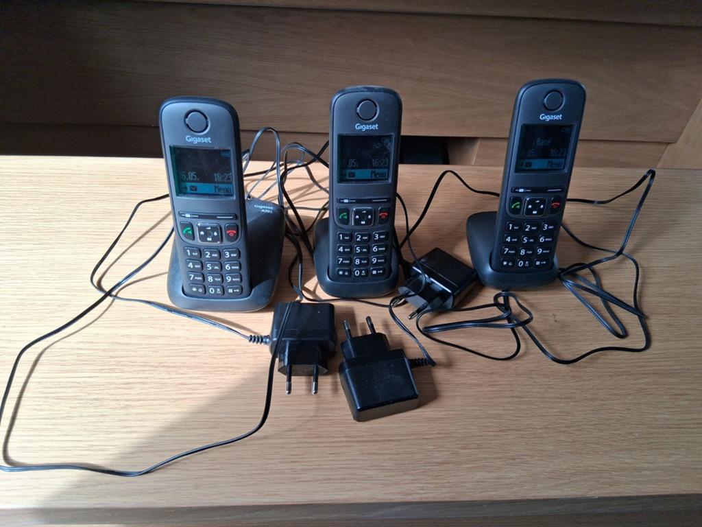 Gigaset A705 Trio, Ophalen of Verzenden, Zo goed als nieuw, 3 handsets