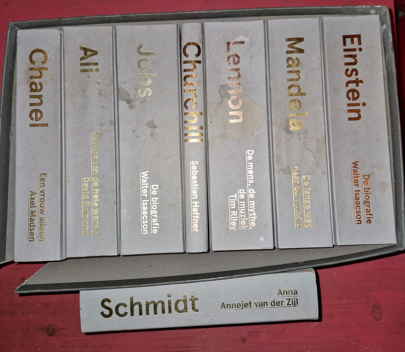 Biografieën van iconische figuren - Complete set, Boeken, Ophalen of Verzenden, Diverse auteurs, Overige