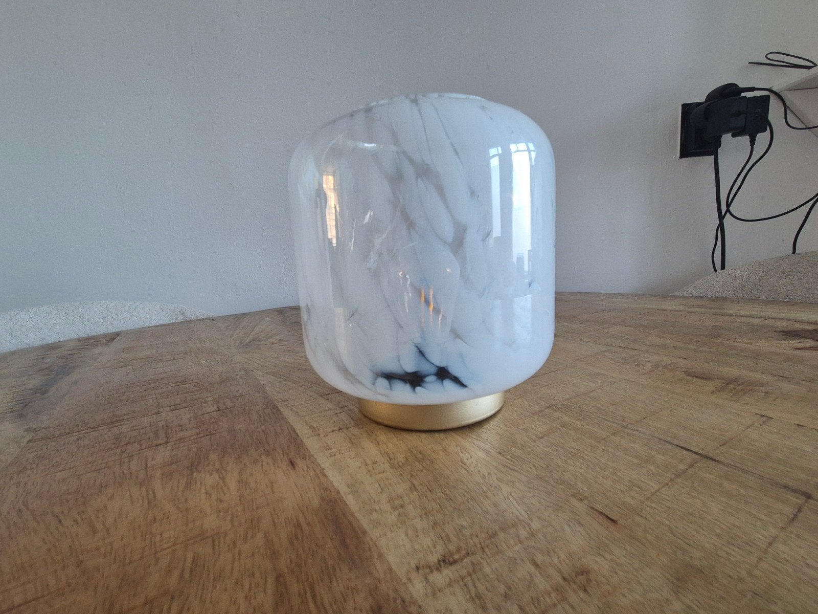 Tafellamp, Huis en Inrichting, Woonaccessoires | Stolpen, Ophalen, Zo goed als nieuw