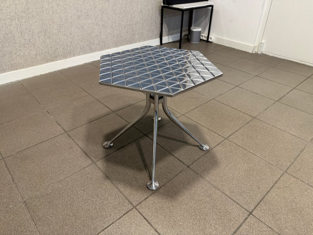 Vitra | Alexander Girard | Hexagonal Table | Aluminium | 1x, Vitra, Minder dan 45 cm, Minder dan 55 cm, Gebruikt