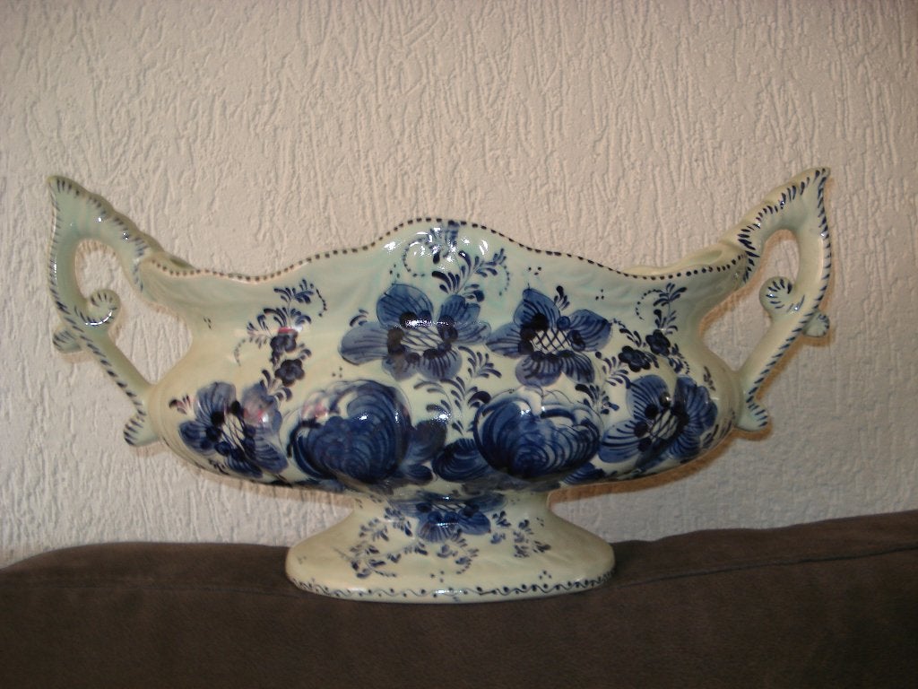 Mooie grote terrine Delfts blauw, Antiek en Kunst, Antiek | Keramiek en Aardewerk, Ophalen