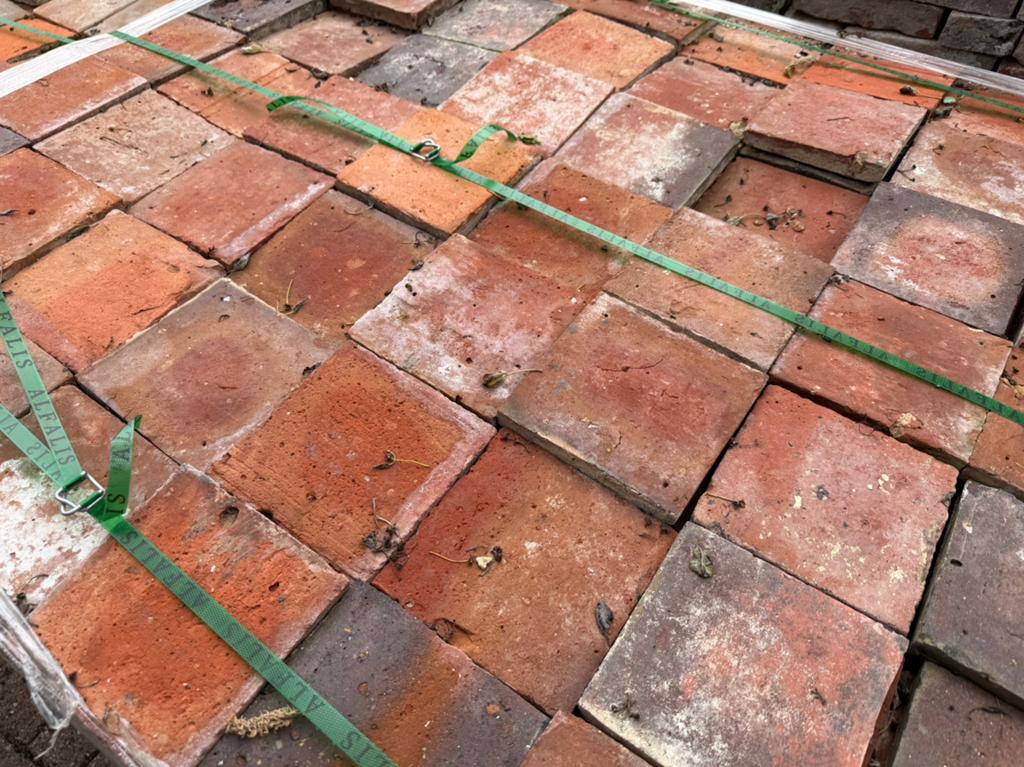 87m2 Terra Cotta plavuizen circa 15x15x2.5cm., Ophalen, Overige materialen, Gebruikt, Overige typen