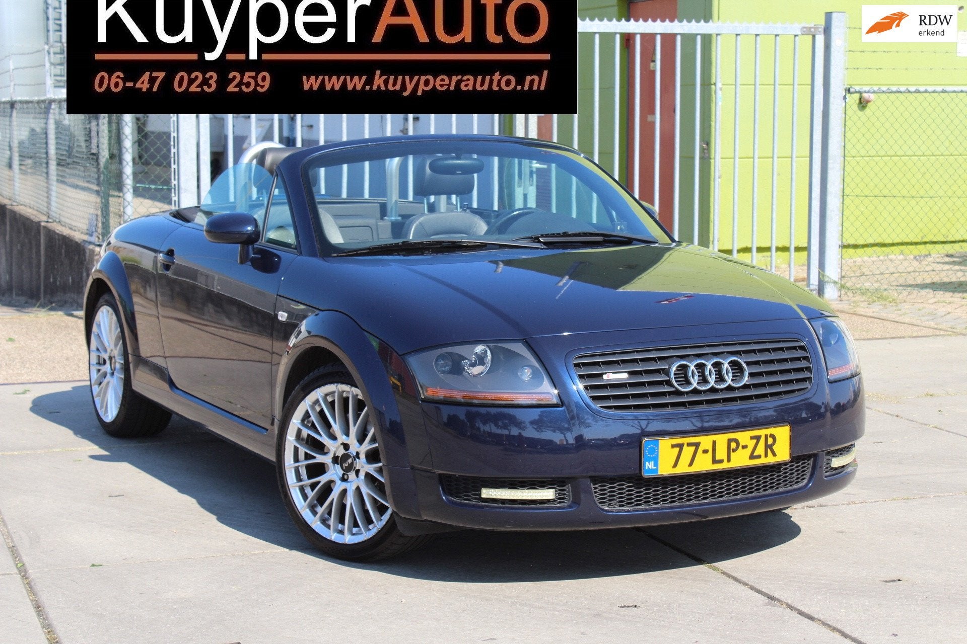 Audi TT Roadster 1.8 5V Turbo s-line elektr kap leder bose, Voorwielaandrijving, TT, Gebruikt, 4 cilinders