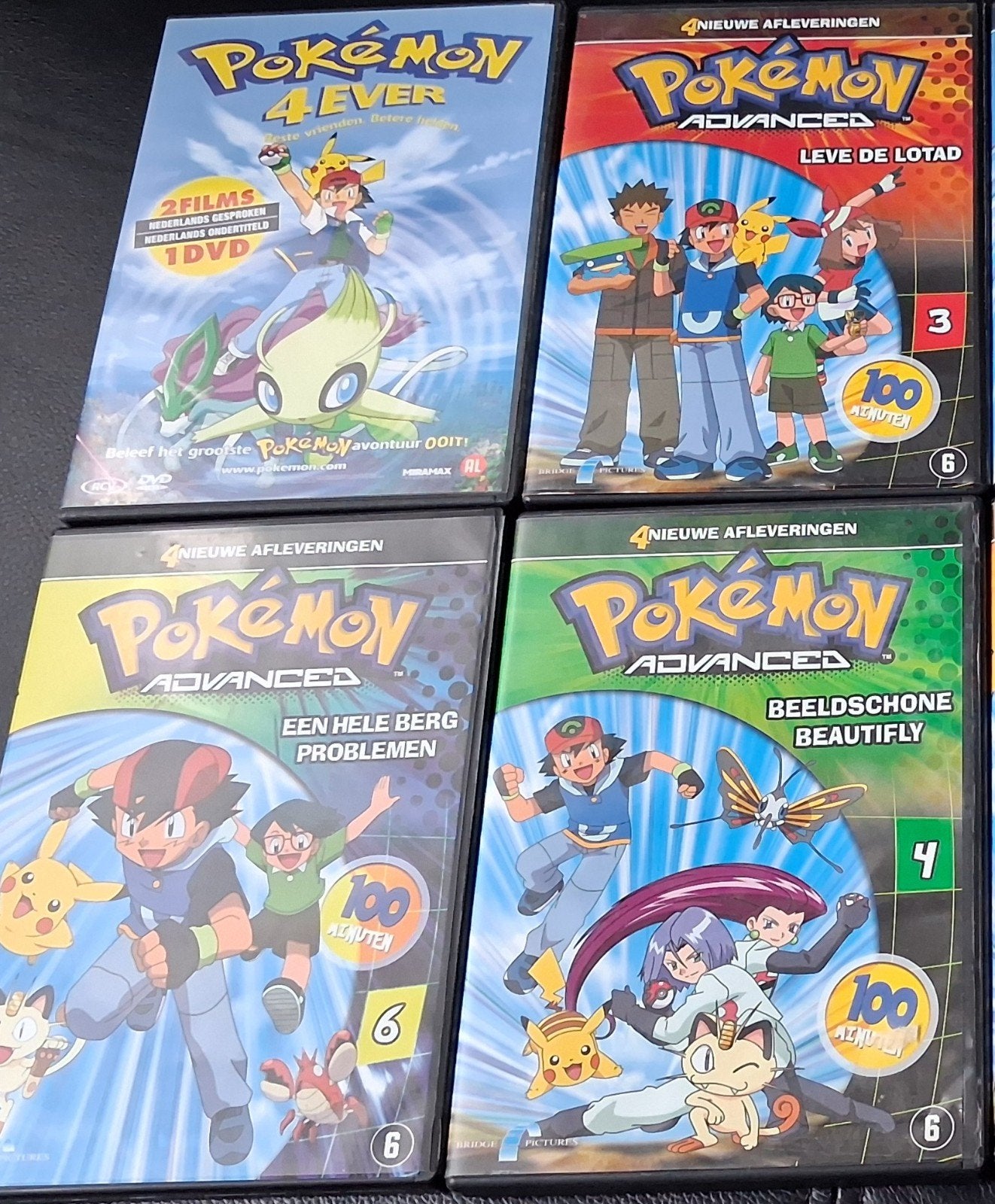 Pokémon Advanced, 4 ever en mewtwo tegen mew, Gebruikt, Animatie, Alle leeftijden, Tv-serie