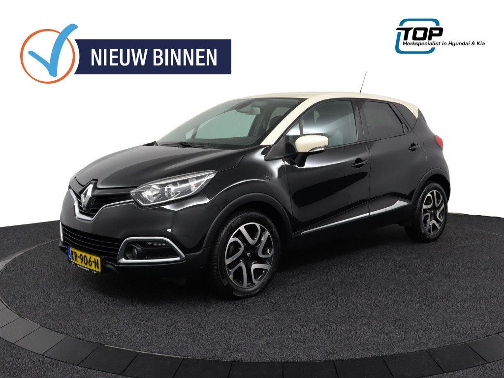 Renault Captur 1.2 TCe Dynamique | Automaat | Trekhaak | Cam, Auto's, Automaat, Stof, 4 cilinders, Grijs