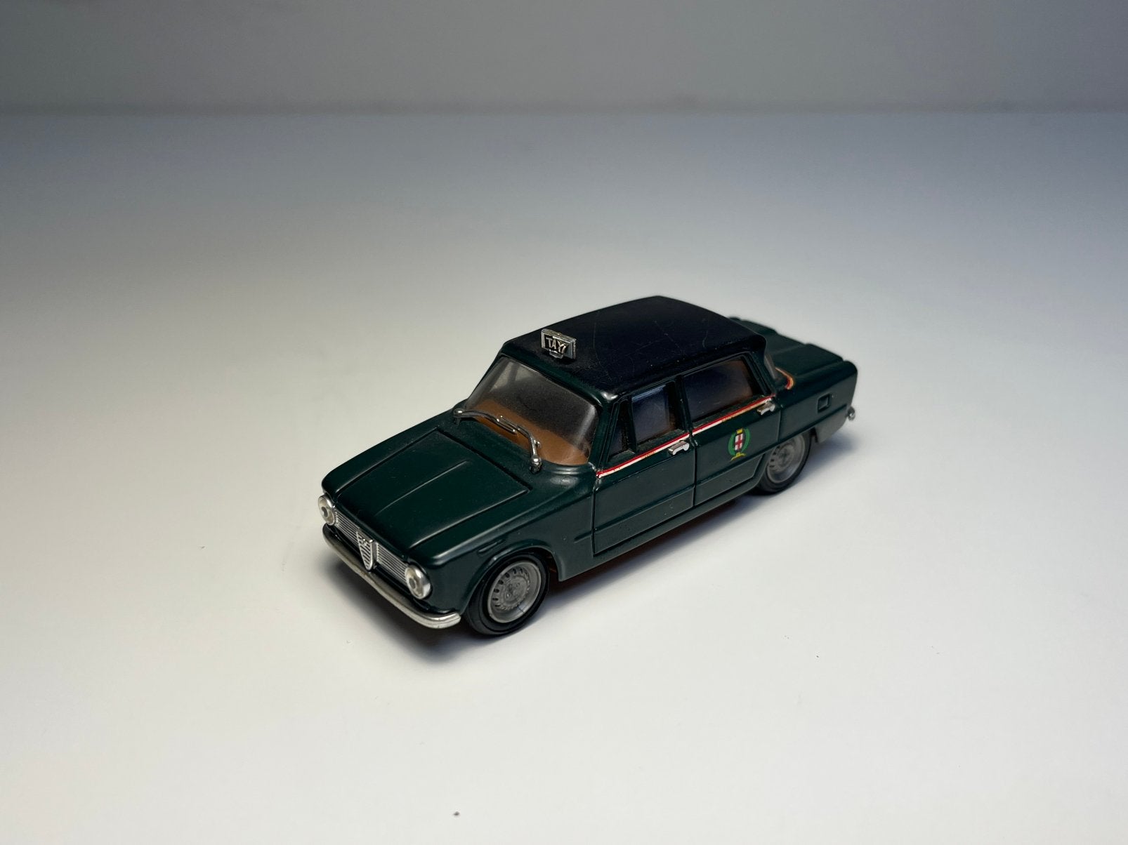ProgettoK - Alfa Romeo Giulia Taxi - Schaal 1:43, Ophalen of Verzenden, Gebruikt, Auto, Overige merken
