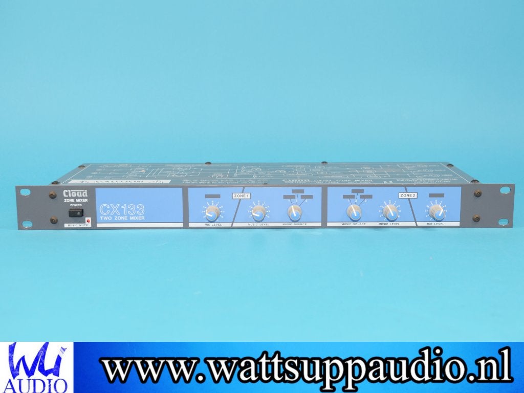 Cloud CX133 Two Zone Mixer, .., .., Gebruikt, Ophalen of Verzenden