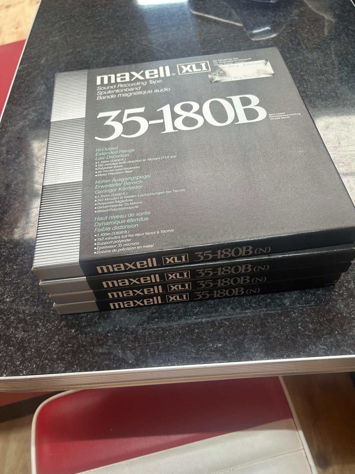 Maxell banden 4 stuks, Ophalen of Verzenden