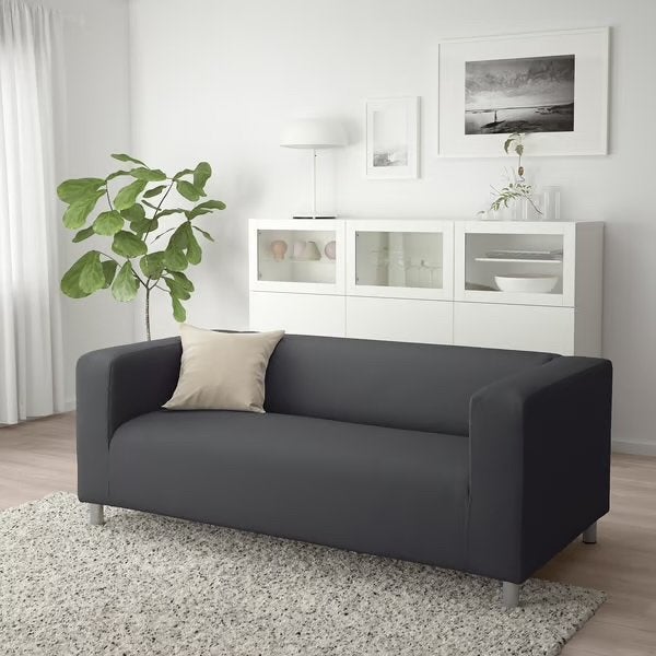 2x IKEA Klippan 2-zits bank - Rookvrij huis, Huis en Inrichting, Ophalen, Gebruikt, 150 tot 200 cm, Tweepersoons