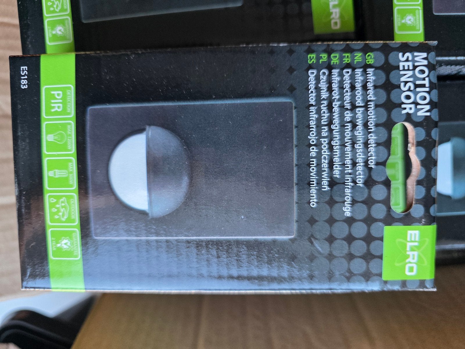 ELRO ES183 Bewegingsmelder - PIR Sensor voor Buiten, Ophalen of Verzenden, Nieuw, Overige merken, Overige typen