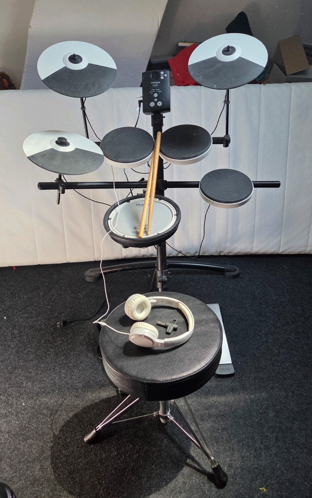 Roland TD-1KV elektronisch drumstel, Muziek en Instrumenten, Ophalen, Gebruikt, Roland, Elektronisch