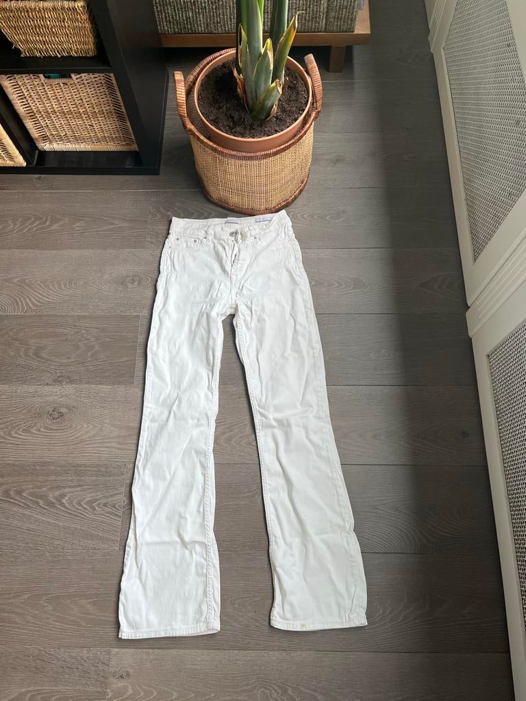 Costes High Rise Flare Jeans Wit, Kleding | Dames, Ophalen of Verzenden, Gedragen, Wit, W28 - W29 (confectie 36)