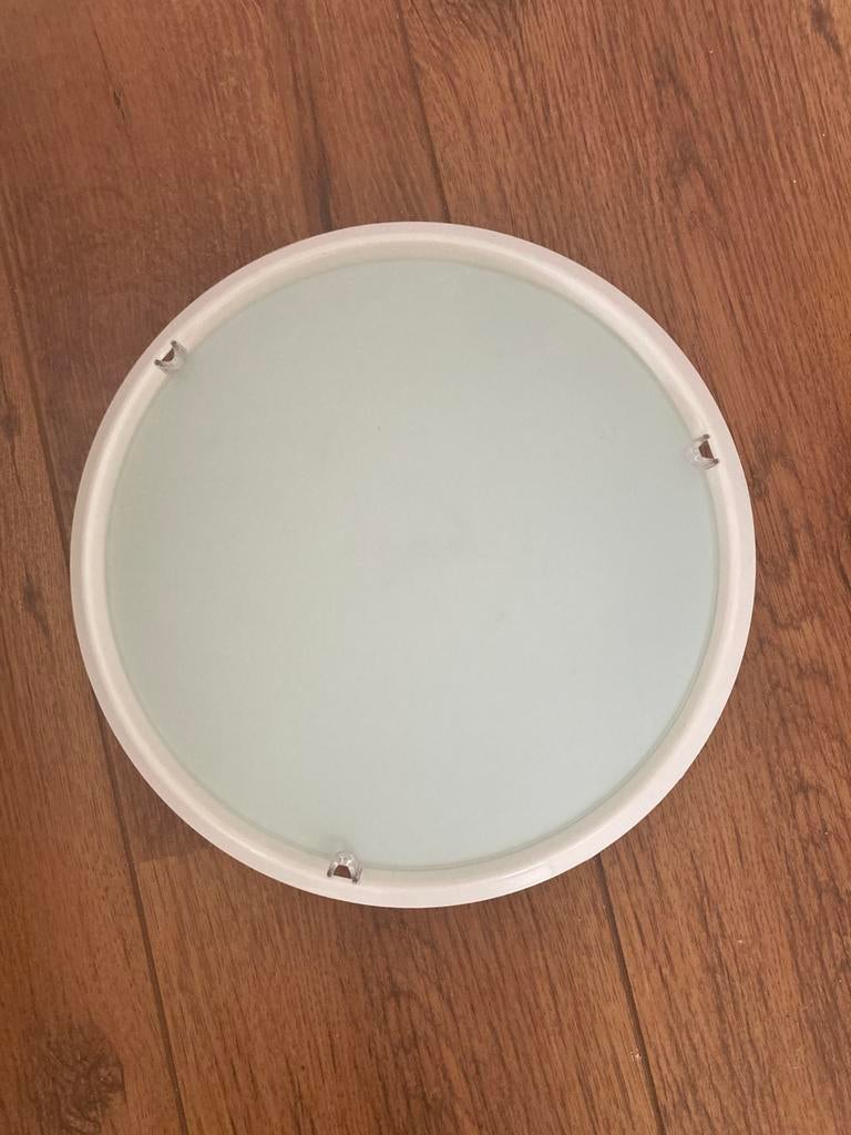 Plafondlamp wit, Huis en Inrichting, Lampen | Plafondlampen, Ophalen of Verzenden, Zo goed als nieuw