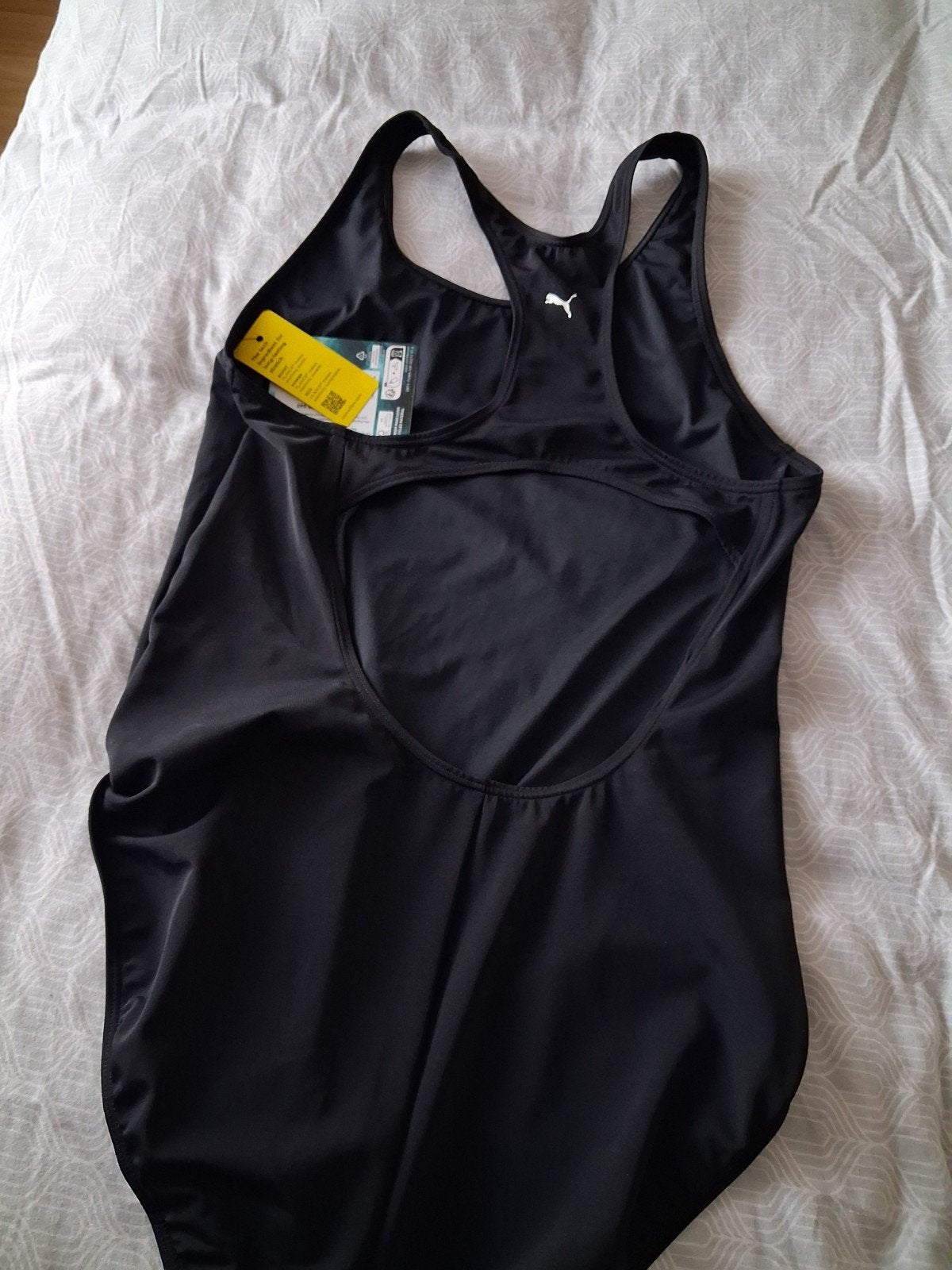 badpak van Puma, Puma, Zwart, Nieuw, Badpak