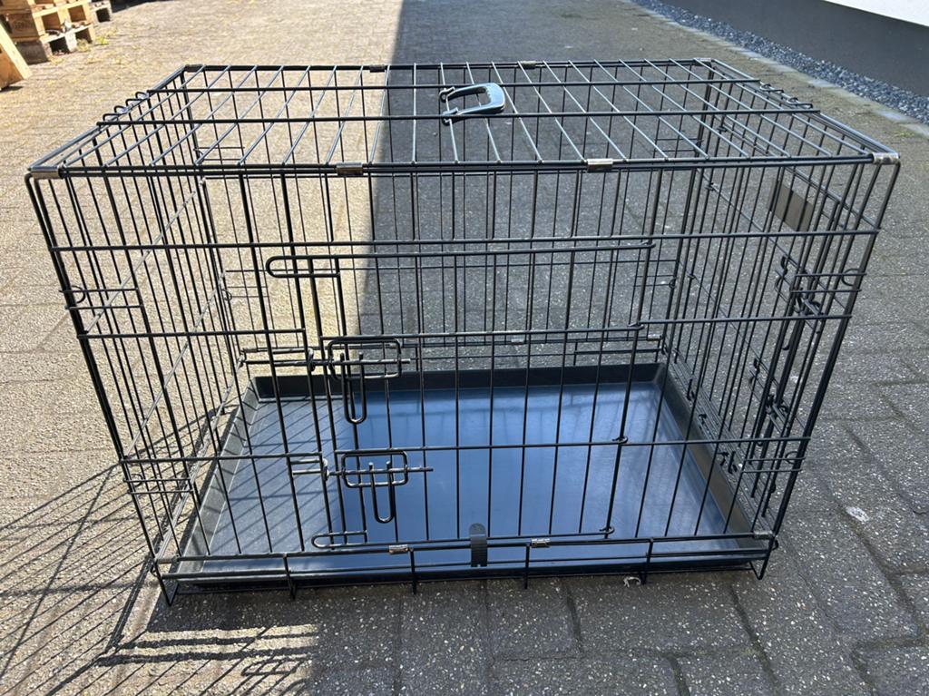 Hondenbench, Dieren en Toebehoren, Ophalen of Verzenden, Zo goed als nieuw, 75 tot 110 cm, Minder dan 65 cm