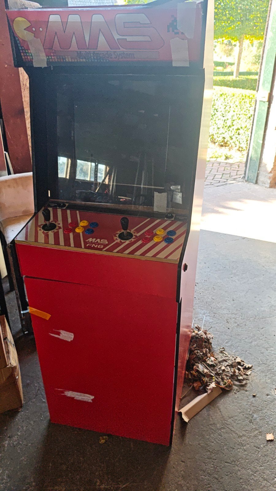 MAS FNB Arcade Kast - Retro Gaming Ervaring, Ophalen, Overige merken, Gebruikt