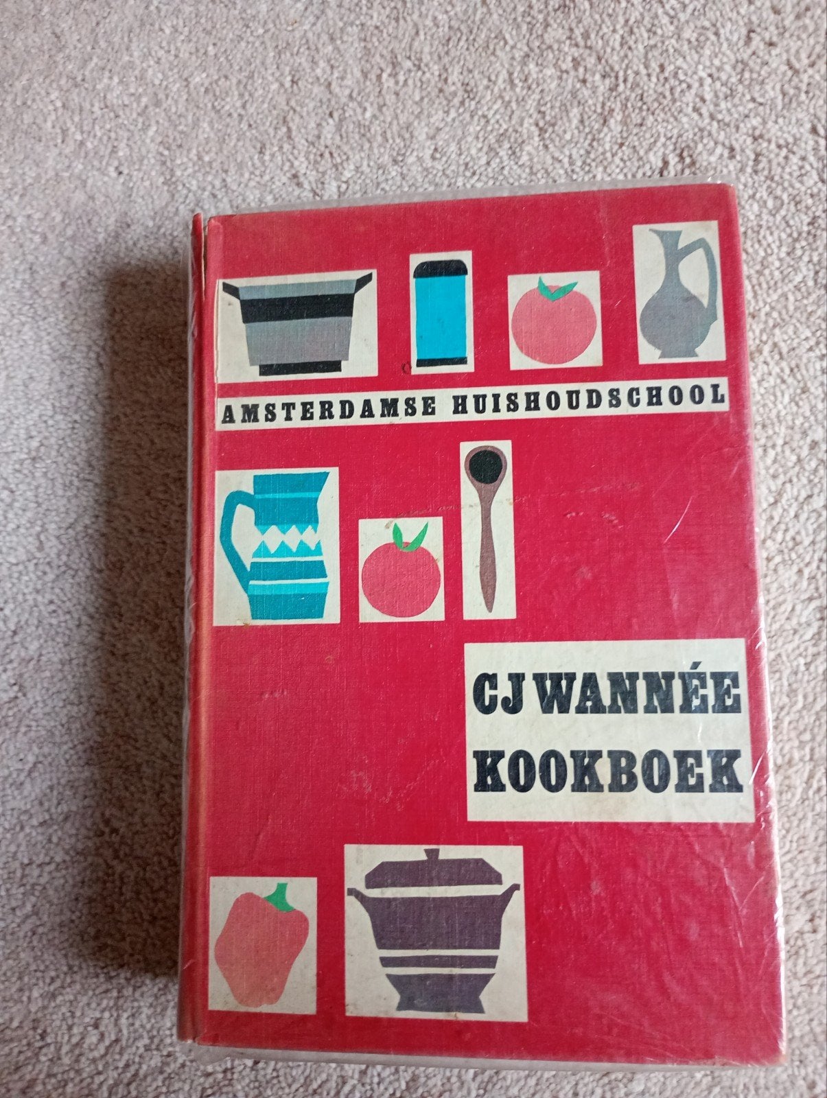 Kookboek van de Amsterdamse Huishoudschool - C.J. Wannée, Boeken, Gelezen, Hoofdgerechten, Nederland en België, C.J. Wannée