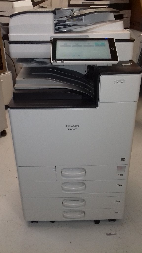 KOPIEERMACH/PRINTER/SCANNER  SHOWROOM MODELRICOH IMC3000, Ophalen of Verzenden, Zo goed als nieuw, Kopieermachine, Scannen