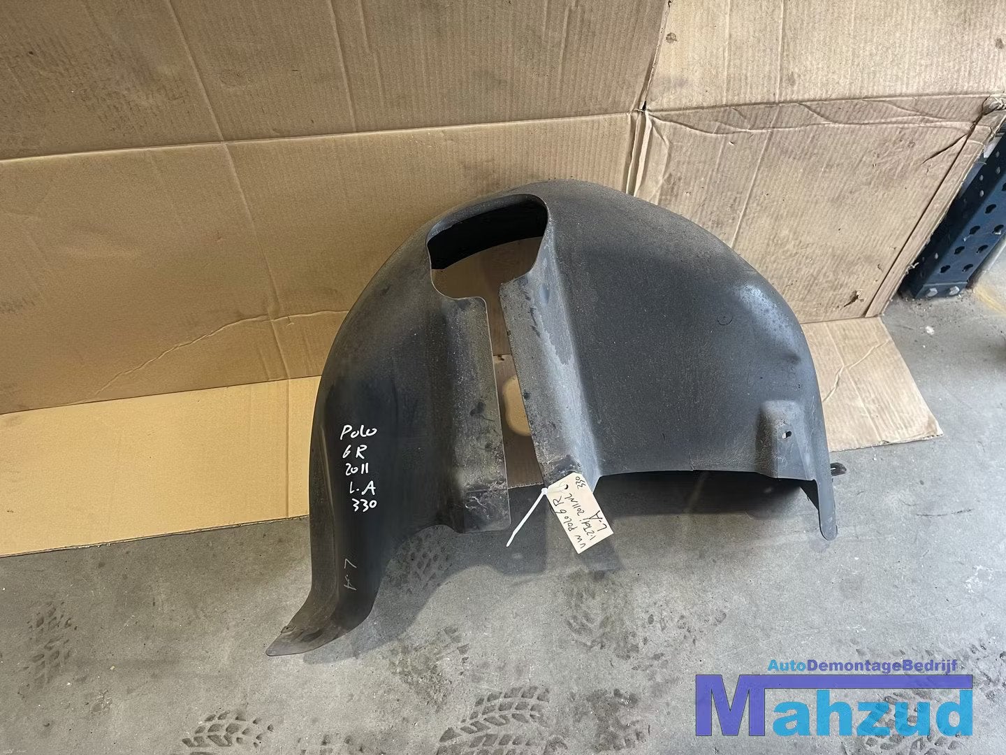 VW POLO 6R LA Links achter modderkuip kuip wielkast 2009-17, Auto-onderdelen, Gebruikt, Volkswagen, Volkswagen AG, Achter