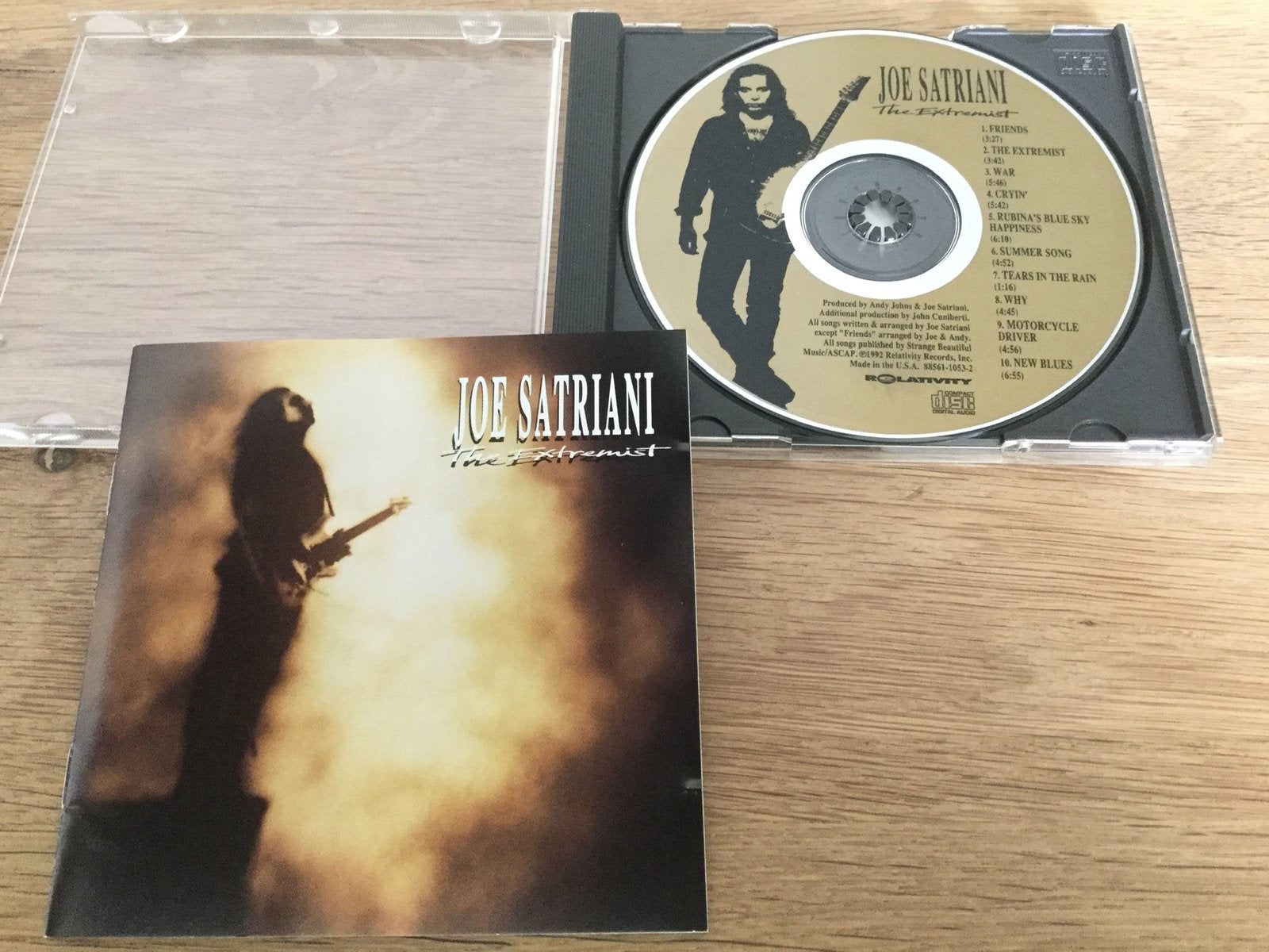 Joe Satriani-The extremist. Gitaarwerk., Ophalen of Verzenden, Zo goed als nieuw, Poprock