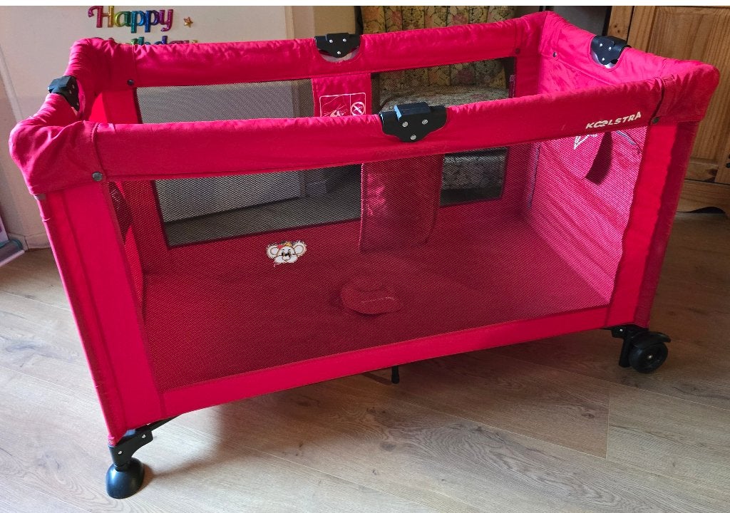 Campingbed Koelstra, Ophalen, Gebruikt, Reisbedje