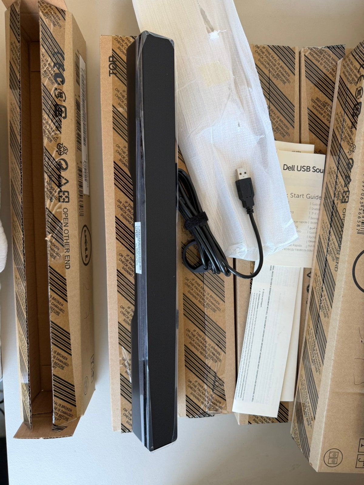 7x Dell AC511 USB Soundbar | GLOEDNIEUW IN DOOS, IPS, ., Ophalen of Verzenden, Zo goed als nieuw