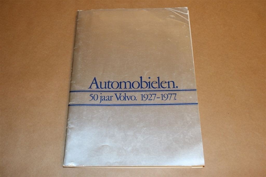 Automobielen - 50 jaar Volvo 1927-1977, Ophalen of Verzenden, Zo goed als nieuw, Volvo